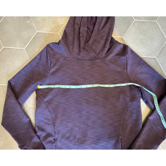 Athleta Tops |  Bootcamp Purple Hoodie Pullover Top | Size M - Picture 6 of 9